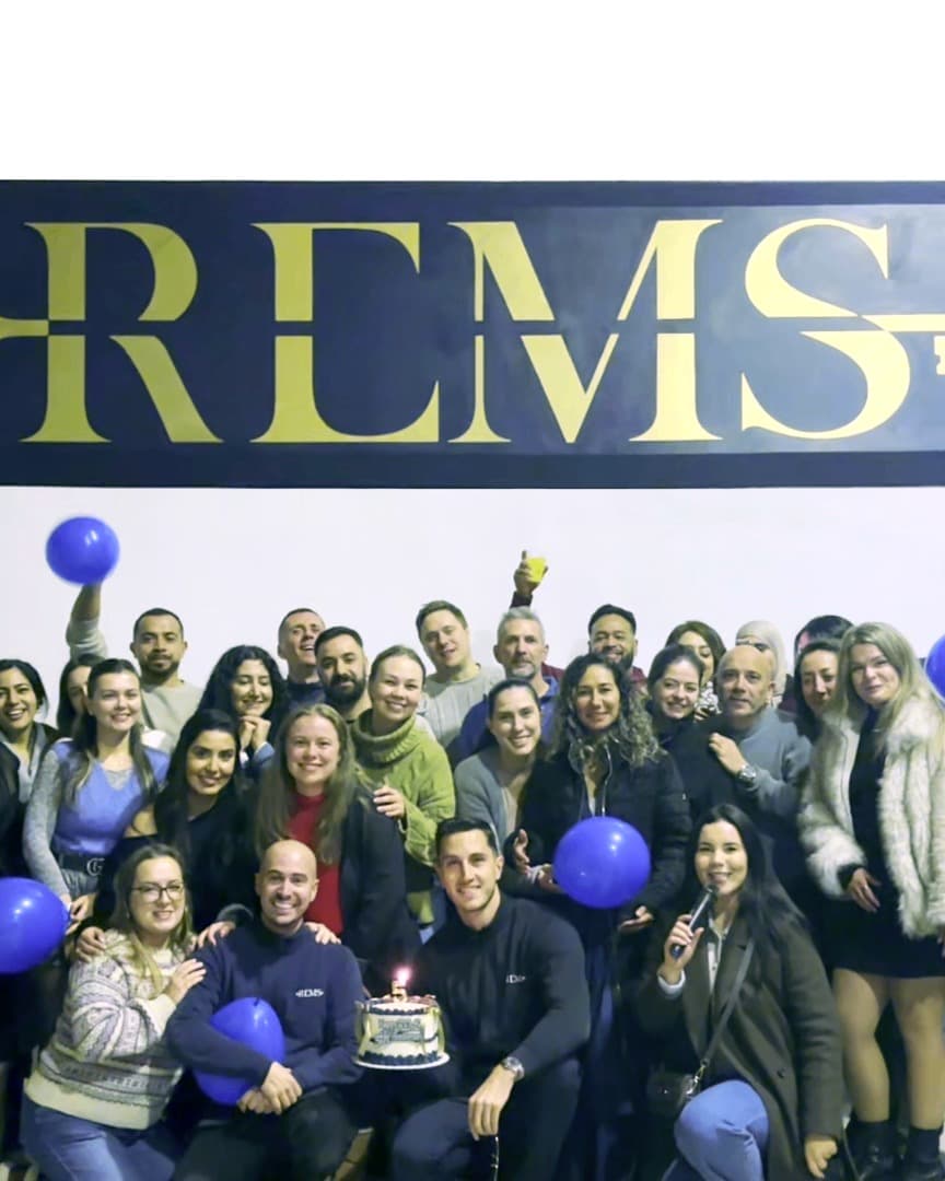 Celebrating company milestones during a team afterwork